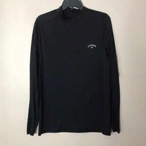 Callaway lightweight black long sleeve shirt size medium